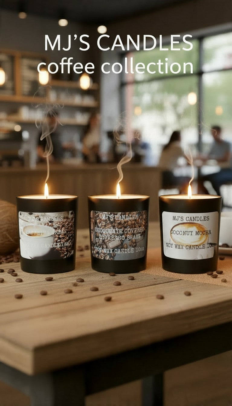 Coffee-Inspired Soy Candles