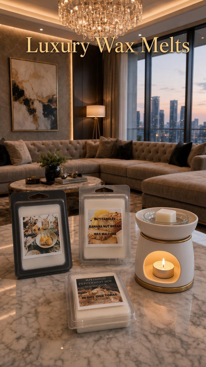 Handcrafted Scented Wax Melts – Luxury Soy Scents