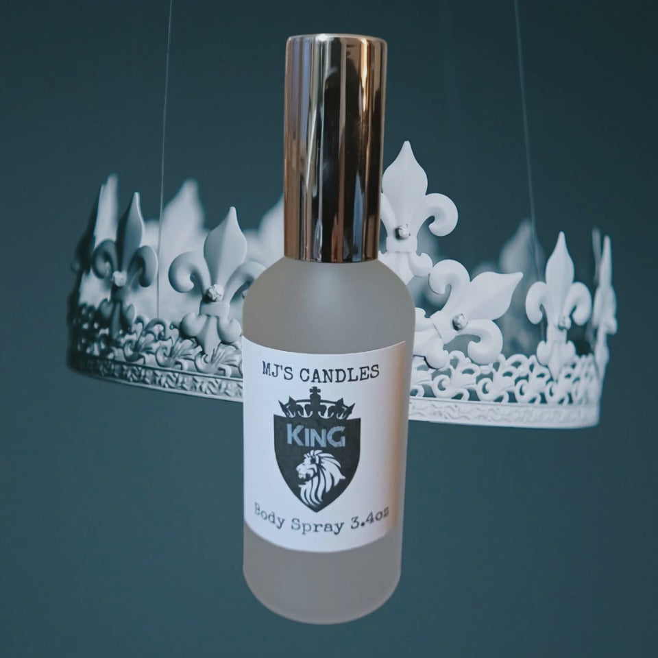 KING body spray 3.4oz