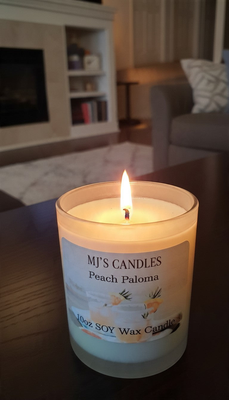 Peach Paloma 10oz Soy Candle