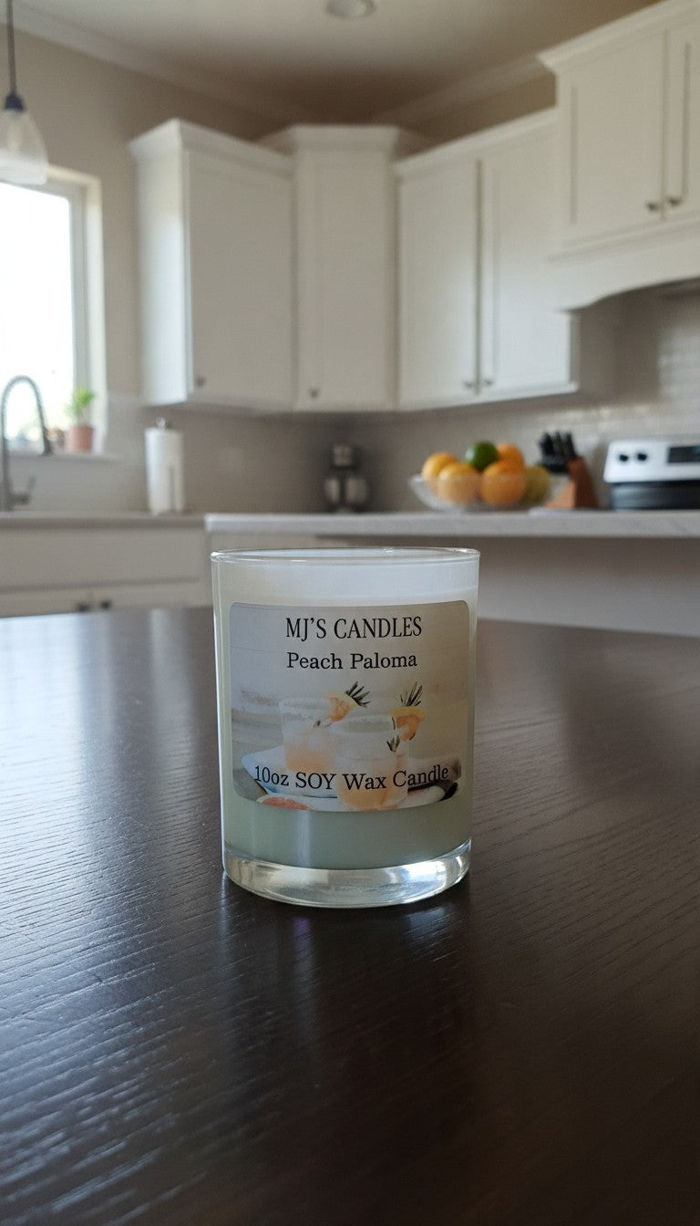 Peach Paloma 10oz Soy Candle
