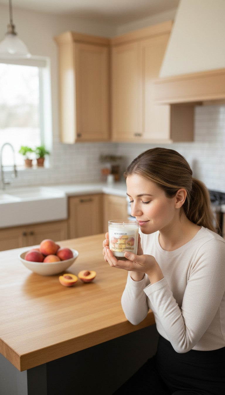 Perfect Peach 10oz soy candle