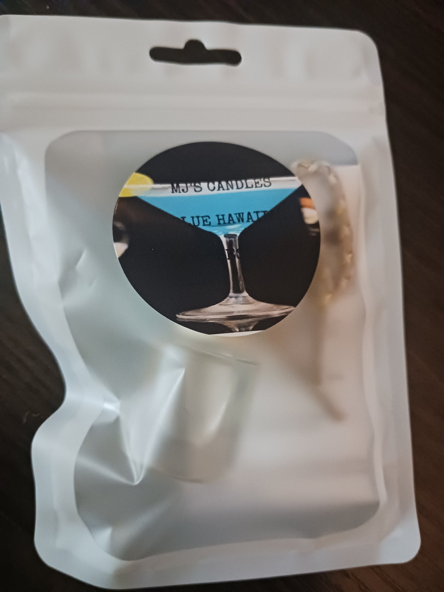 Blue Hawaii car freshener