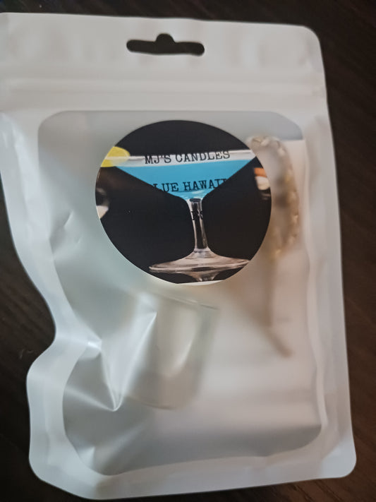 Blue Hawaii car freshener