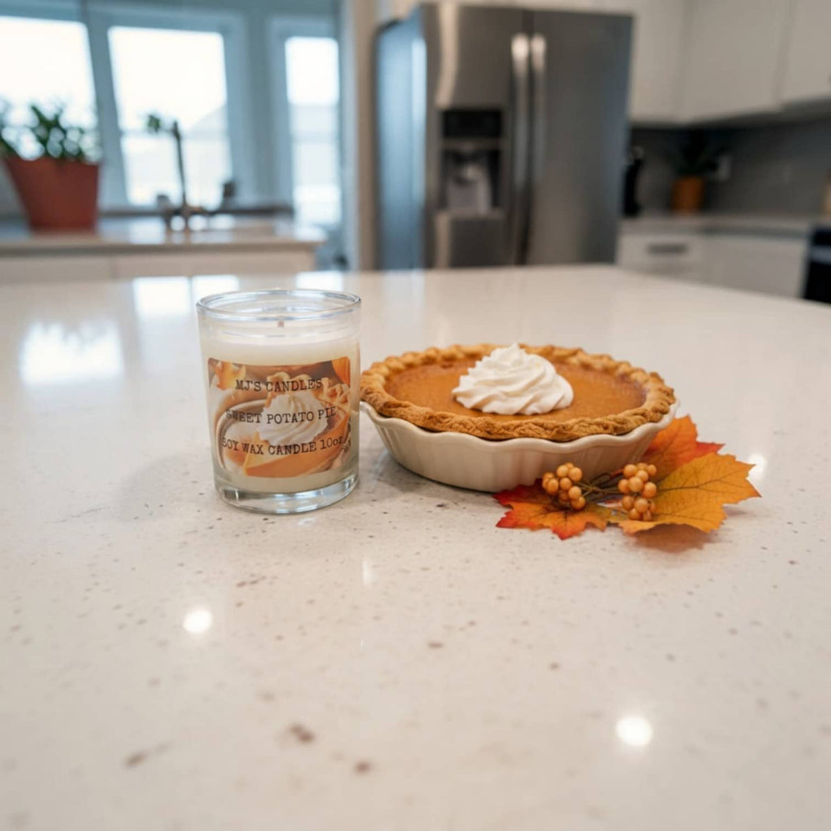 Sweet Potatoe Pie 10oz soy Candle