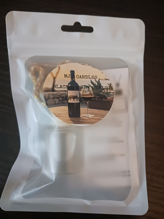 Black Merlot car freshener