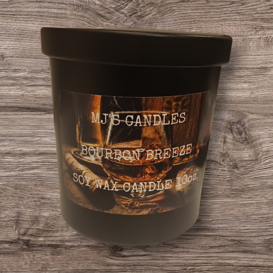 Bourbon Breeze 10oz soy candle