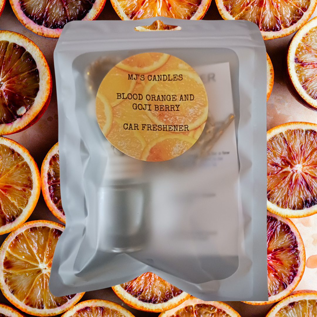 Blood Orange and Goji berry car freshener