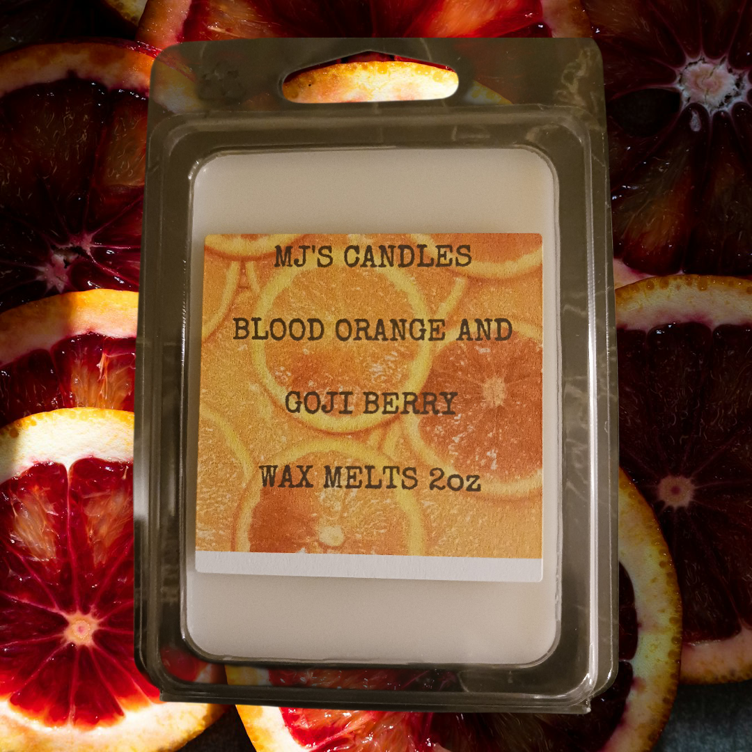 BLOOD ORANGE AND GOJI BERRY wax melt